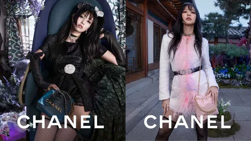 Дженни из BLACKPINK с сумками Chanel